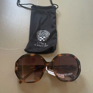 Vince Camuto Brown Gradient Sunglasses